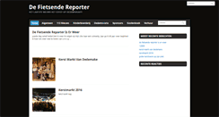 Desktop Screenshot of defietsendereporter.nl